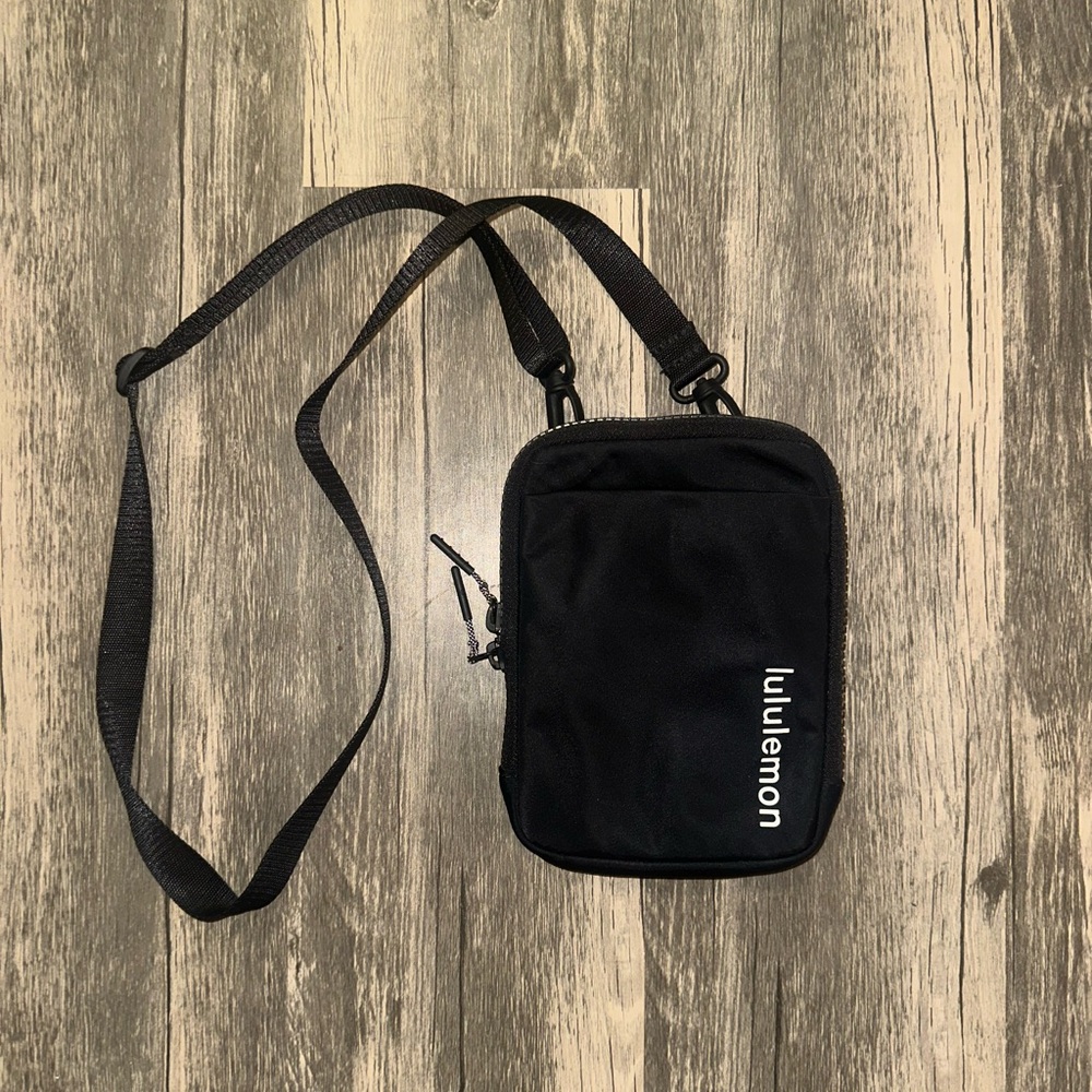 lululemon athletica Black Easy Access Crossbody Bag Compact and Versatile